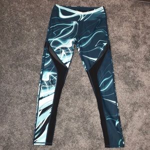 Fabletics Electric Print Powerhold Leggings